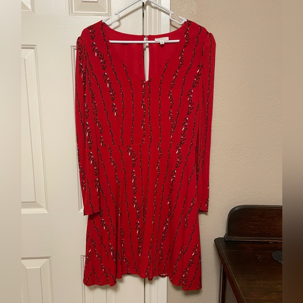 Elegant Red Women's Dress